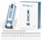 Hydra.pen H5 Stylo à micro-aiguilles professionnel sans fil avec micro-courant EMS et écran LED pour soins de la peau, réduction des rides, acné, cicatrices, perte de cheveux