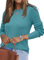 Arach&Cloz Pullover Damen Wolle Blend Elegant Frühjahr Sommer Winter Strickpullover Rundhals Pulli Bluse