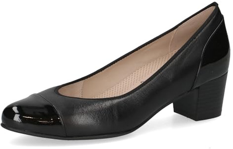 CAPRICE Comfort Damen Pumps mit Blockabsatz Mehrweite H