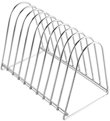 VOANZO Stainless Steel Record Album Rack Vinyl Record Storage Display Rack LP Record Placement Rack Suitable For Home, Living Room And Vertical Record Rack