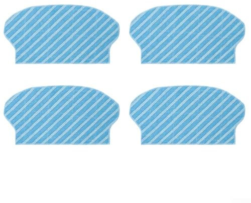 Wischtuch-Ersatz-Set für Roboter der M6-Serie schützen Ihre Böden während der effektiven Reinigung (4 Stück)