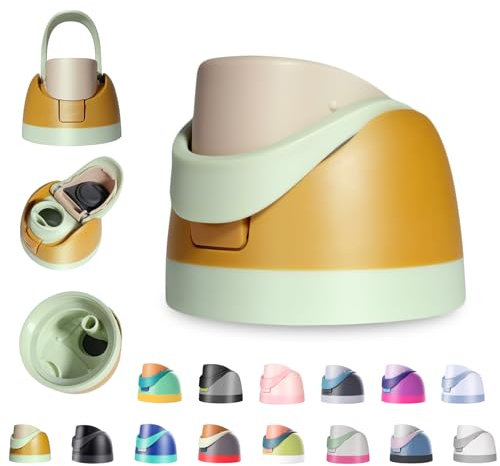 NTIERA Replacement Lid for Owala Freesip Water Bottle, Compatible with Owala Lid and Cap, Premium Accessories for 16oz 24oz 32oz 40oz Bottles,Leak-Proof,BPA-Free(Desert)