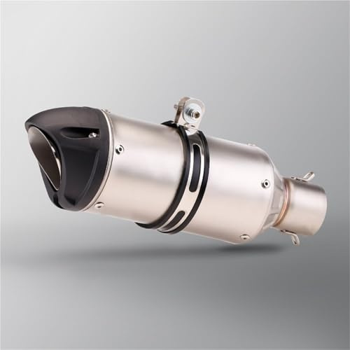 Silenciador De Escape De Motocicleta De 51 Mm con Tubo De Escape Tipo Pico De Pato Y DB Killer E&Scape Moto para Y&amaha NMAX R15