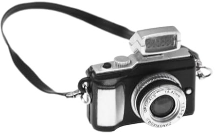 Miniaturkamera - Vintage -Kamera -Ornament, Mini -Kamera -Dekoration | Scale Photography Requisiten SLR Modelldekoration Mini Retro Ornament Setup Spielzeug Display Layout Szene Erstel