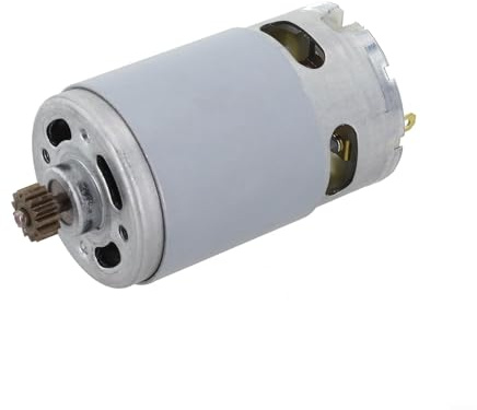 RS550 13 Zähne Motor 12V Ersatz / für Bosch GSR10.8-2-LI / GSR120-LI Akku-Bohrschrauber / Metallteil N474539 / Silber-Finish