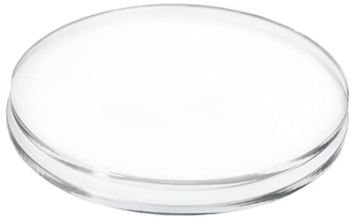 DS11/6.5 Acrylic Ganaching Plates Set of 2, Cake Discs, Boards - 6.5 Inch for Decoration - Catering, Kitchen