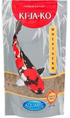 KI-JA-KO Wheatgerm spezielles Premiumfutter für Kois 3 kg / 3 mm - hoher Gehalt an Weizenkeimen, für die Fütterung im Frühling und im Herbst