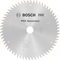 Bosch 1x PRO Aluminium Circular Saw Blade for Cordless Hand-Held Saws (for Aluminium, Non-ferrous metals, Ø mm, Professional Accessory Hand-Held Circular Saw)