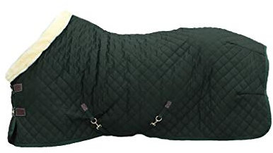 Kentucky - Showdecke - 600D - 155 cm - Vegane Wolle - Dunkelgrün