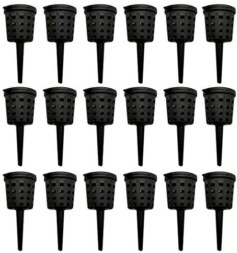 Happyyami Fertilizer Baskets with Lid Portable Fertilizer Box for Potted Plants Bonsai Plant Pot and Succulent Use Helps Control Amount Protects Flower Pots 1.96 X 0.78 X 0.78 in