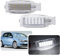 LED-Sonnenblende, Kosmetikspiegel, Innenbeleuchtung für VW Golf MK4 MK5 MK6 MK7 Pa/ssat CC B5 B6 B7 Polo Ti/Guan Touran EOS für Skoda Superb Seat Leon Toledo, 2 Stück