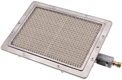 METER STAR Propangas BBQ Grill Herd Brenner Ersatzteil Reparatur Teil Infrarot Heizelement (220 x 170 mm)