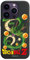 Personalaizer iPhone 14 Pro Case Black with Dragon Ball Z Shenron and Balls Design