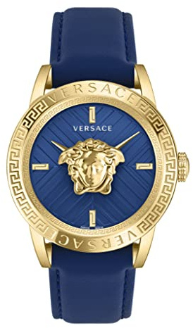 Versace V-Code Collection Luxuriöse Herren-Armbanduhr