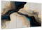Kunst-Akustiktafeln, 6 Stück, selbstklebend, große Wandkunst-Gemälde für Wanddekoration, schallabsorbierende Paneele für, Wohnzimmer und Schlafzimmer, 120 x 68 cm (Schwarzgold Marmor)