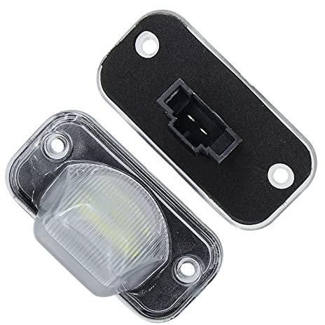 HUBBIQ Heckleuchte Kennzeichen Auto Kennzeichenbeleuchtung Für T4 Transporter Syncro TR CAMPMOB Auto Nummernlampe 12V