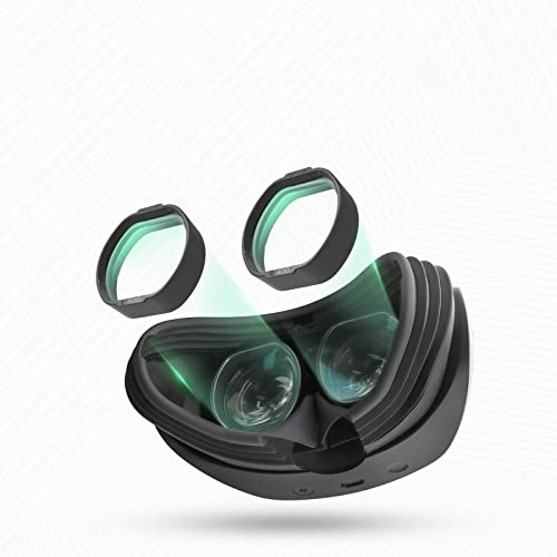 Für PS VR2 Kurzsichtiger Brillenrahmen, individuelle Gläser für Kurzsichtige Personen für Spielstation VR2 Zubehör asphärisches Harz (400°)