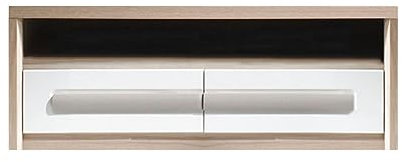 Mon Mobilier Design Roma Meuble TV 2 tiroirs coulissants 120x53 cm