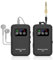Kadjuh Stereo Wireless In Ear Monitor System 2.4G Wireless IEM System Stage Monitor with Transmitter Beltpack Receiver Automatic Pairing, 50.0 m for Studio, Band, Live Performance