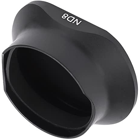 ND-Filter, Metall + Glas, Schwarz, Klares Bild, Drohnen-ND-Filter für FPV (ND-8)