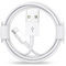 Toxaoii Auto-Ladekabel für iPhone 15, 15 Pro Max, 15 Plus, iPad 10. Generation, iPad Pro 12,9/11, iPad Air 5. / 4. Generation, Mini 6. Generation, Weiß, 1 m