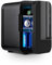 TUKAILAi 15L Mini Fridge Cooler & Warmer AC+DC Power, 2 Tier Small Mini Refrigerator for Bedroom, Skin Care Fridge Compact Portable and Quiet, Small Fridge for Bedroom, Office or Car Balck