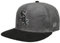 New Era 59Fifty Cord White Sox Cap Basecap Baseballcap Cordcap Flat Brim Fitted Chicago (7 1/2 (59,6 cm) - grau-schwarz)