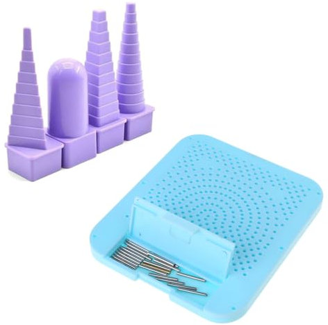 3 Formen, handgefertigter Draht, schnell, rund, quadratisch, für Dreiecksmaschine, Quilling-Modellierwerkzeuge, Schmuckherstellungswerkzeuge