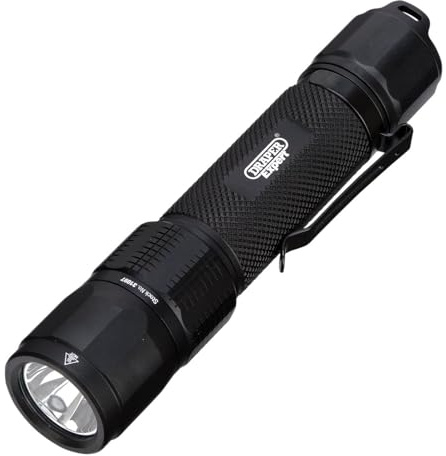Draper Expert 31097 SMD LED USB Rechargeable High Performance Torch, 25W, 2500 Lumens, USB-C Cable Supplied