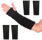 4er-Pack Arm Cast Cover Elastische Kurzgipsabdeckungen Protektor Arm Sling Sleeve Cast Dekorationen für Arm Bad Dusche Cast Wound Cover Waschbarer Bezug (Schwarz)
