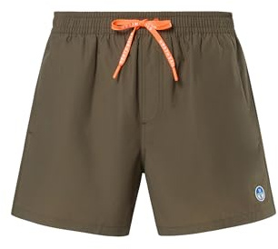 NORTH SAILS Boxer Mare Uomo in Cotone e Nylon Riciclato con Logo