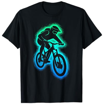 MTB Mountain Bike Downhill Herren Jungen Mountainbike T-Shirt