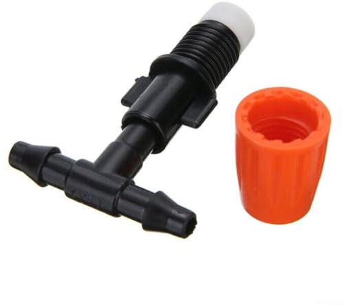 Juego de 50 aspersores ajustables por goteo para riego y riego eficientes del jardín (20 piezas)