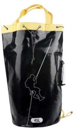 APLVFFZH Rope Storage Bag for Arborists, Drawstring Backpack for Hiking And Rock Climbing