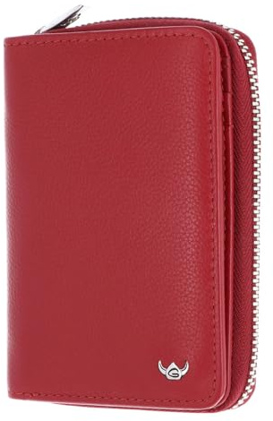 Golden Head Leder Geldbörse Madrid RFID Protect RV-Börse 3317 Rot