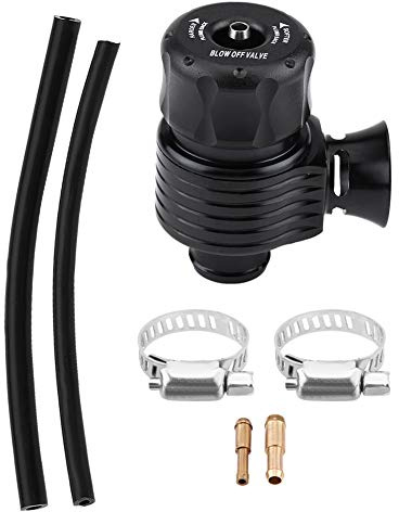 EVGATSAUTO Blow Off Valve Kit 25mm/1inch Car Turbo Blow Off Valve Dump Adapter Kit Universal (Aluminum Alloy) (M)