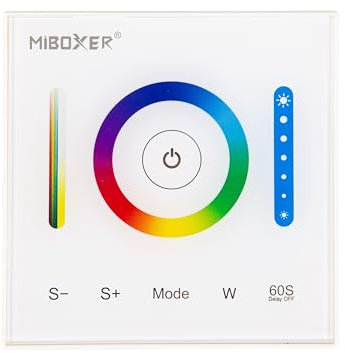 Miboxer Milight Controller MiLight TOUCH Wand Controller P3 für RGB+ CCT 12-24V bis 5A für LED Produkte