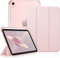 FINTIE Custodia per iPad Mini 7ª Generazione 2024 (A17 Pro) / Mini 6ª Generazione 2021 8,3 con Pencil Holder, Sottile Leggero Case Posteriore Opaca Traslucida Cover con Auto Sveglia/Sonno, Oro Rosa