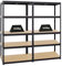 PROREGAL Mega Deal 2er-Set Schwerlastregale Slim Elephant 180x90x60cm mit 5 Ebenen Fachlast 350kg Schwarz