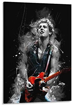 DSGDSF Bruce Springsteen Born in the USA Tour Poster Dekorative Malerei Leinwand Wandkunst Wohnzimmer Poster Schlafzimmer Gemälde 40 x 60 cm