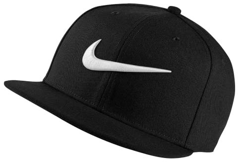 Nike Pro Snapback Cap für Herren, Schwarz, Schwarz, M