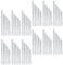 BESTonZON 60 Stücke Windspiel Rohre Windspiel DIY Basteln Aluminiumrohre Wind Glocke Glockenspiel Windglockenspiel Windglocke für Garten Wand Fenster Tür Ornamente Dekoration