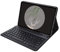 Bueuwe Funda para Teclado para realme Pad 10.4'', Teclado Desmontable inalámbrico, Cubierta Trasera Suave,Black2