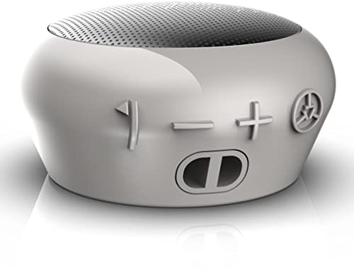 TecTecTec TEAM8 S Golf GPS Bluetooth Speaker - Smart Audible GPS/Personal Speaker for Distance Measurement - Smartphone Compatible & Crystal Clear Sound - Wireless Speaker with Built-in Magnet, Grey