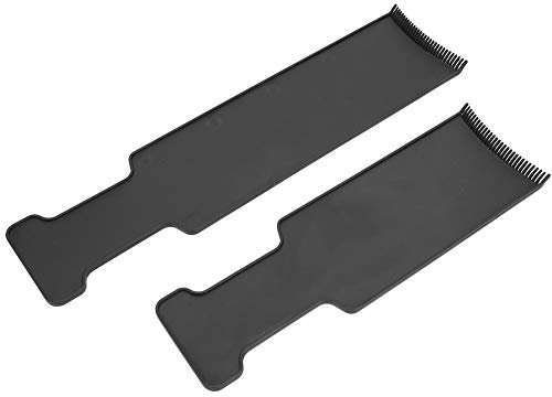 Tablero de Tinte para el Cabello de 2 uds., Tablero para Resaltar con Dientes, Kit de Coloración del Cabello, Tablero de Color para el Cabello, Tablero de Balayage, Peines