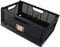 HOMELINE Klappbox Aufbewahrungsbox 50 x 33 cm schwarz Klapp- und stapelbar