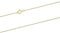 9ct Yellow Gold Diamond Cut 18Inch Curb Chain 0.5mm - Solid 9ct Gold - Premium Jewellery