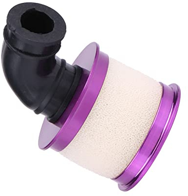 Filtre A Rc 1/8 Alumniumoy + Sponge Rc Car For Hsp 94122/188 1/10 Remote Control Model Vehicle Accessory Rc Luftfilter 1/8 (Purple)