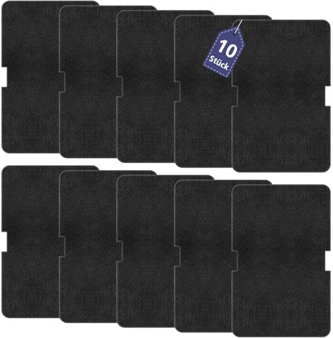 10x Trockner Filter für Beko Grundig Blomberg ElektraBregenz Wäschetrockner/Verdampfer | 242 x 155 x 12mm | Ersatzverdampfer Filterschwamm 2964840100