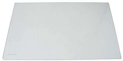 KGA Supplies Glass Fridge Shelf 460X285MM Compatible with Beko CF64S, CXF6114S, TLD673APS Fridge Freezer